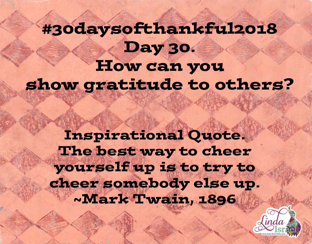 Day 30 Of 30 Days Of Thankful 2018