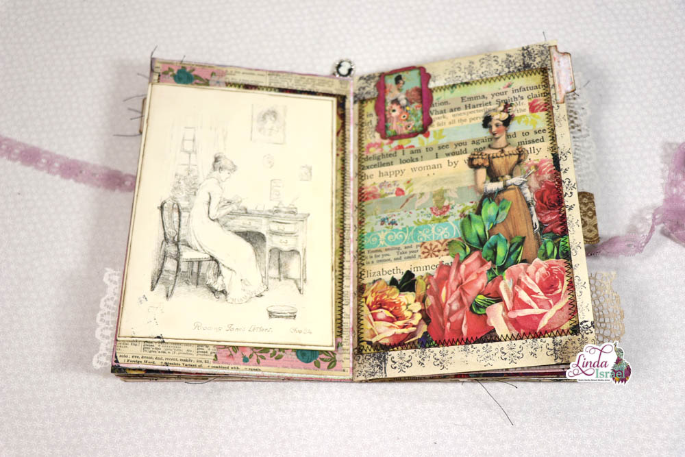 Jane Austen Gift Set / Jane Austen Junk Journal / Vintage Jane