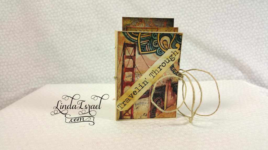 How to Make a Travel ATC size Junk Journal