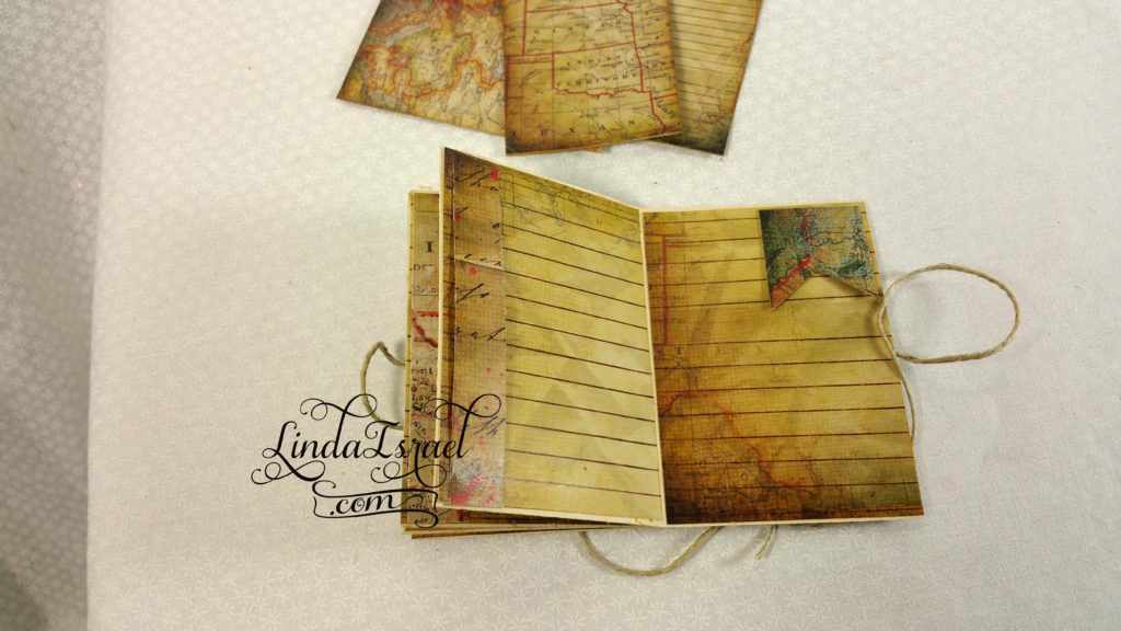 How to Make a Travel ATC size Junk Journal