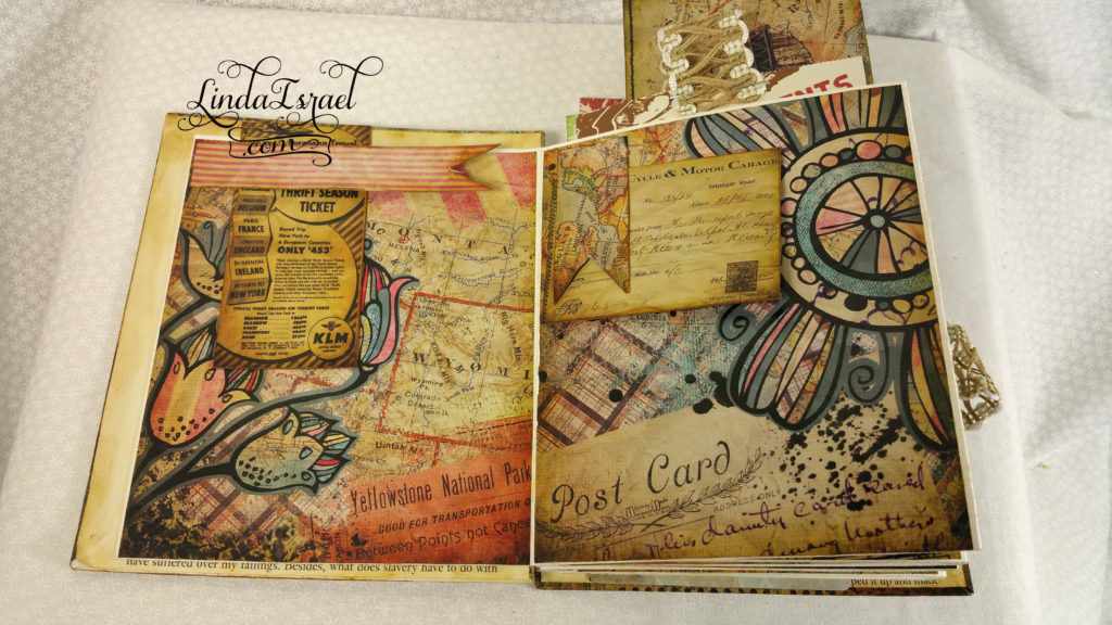 How to make a Traveling Through Junk Journal