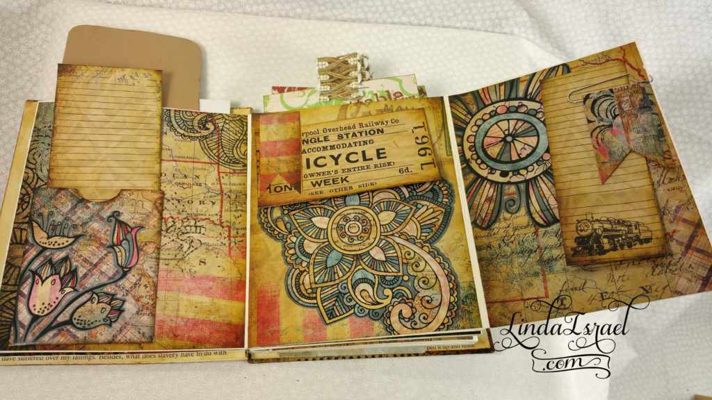 How to make a Traveling Through Junk Journal