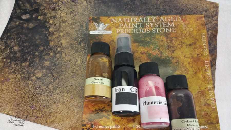How to use the Naturally Aged Paint System Precious Stone
