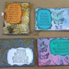 Mixed Media ATC's or Journal Cards