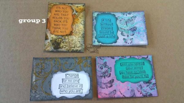 Mixed Media ATC's or Journal Cards