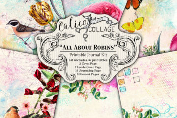 All About Robins Digital Large Kit