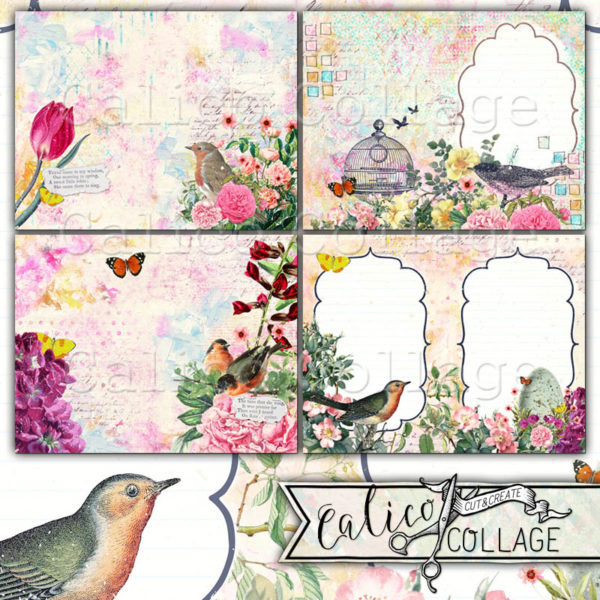 All About Robins Digital Large Kit