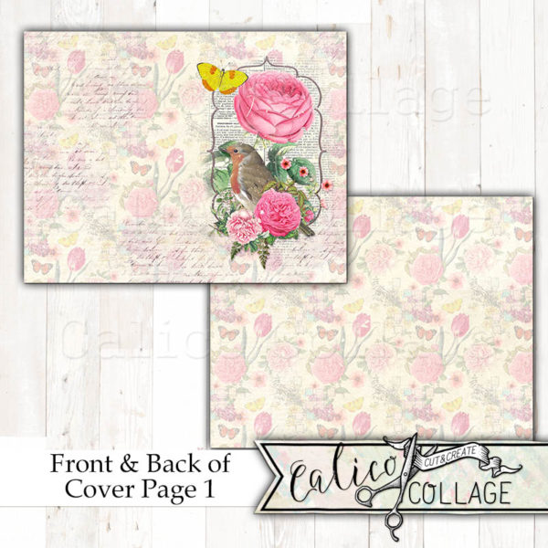 All About Robins Printed Large Journal Kit