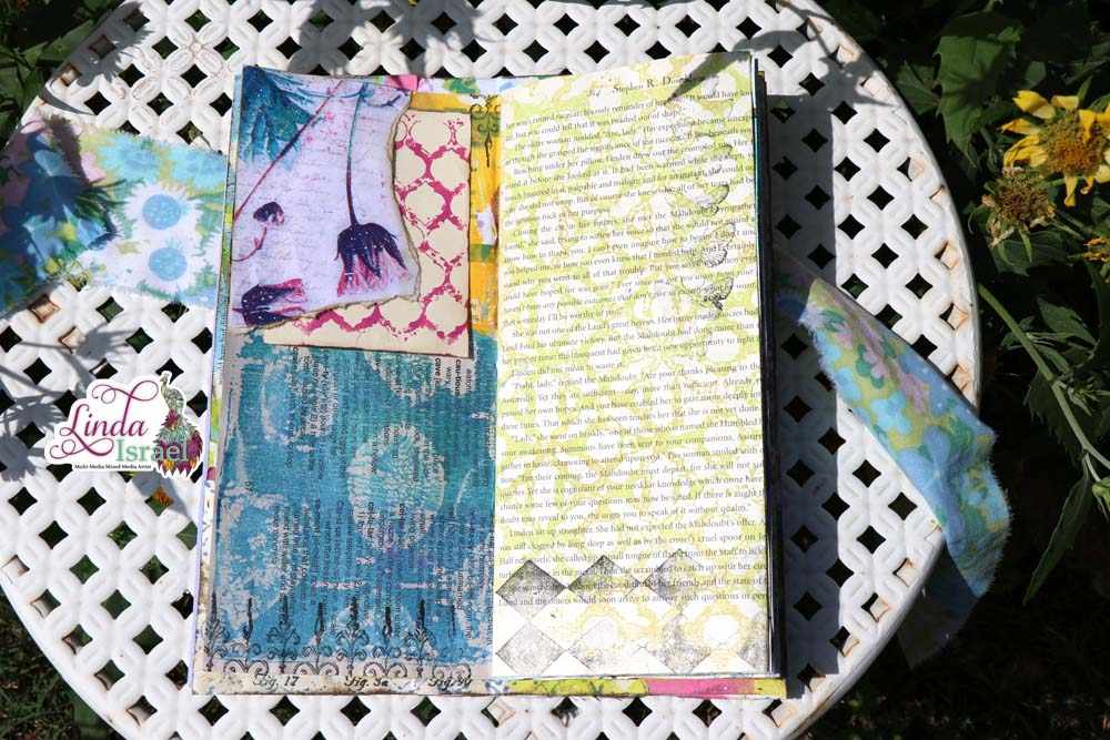 Colorful Mixed Media Junk Journal