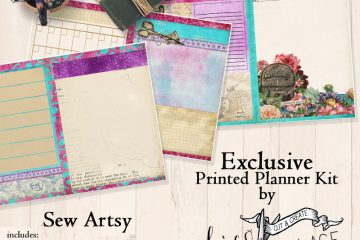 Sew Artsy Printed Planner
