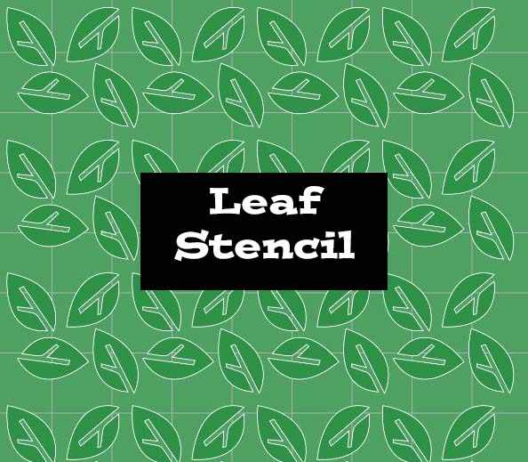 Stencil Leaf