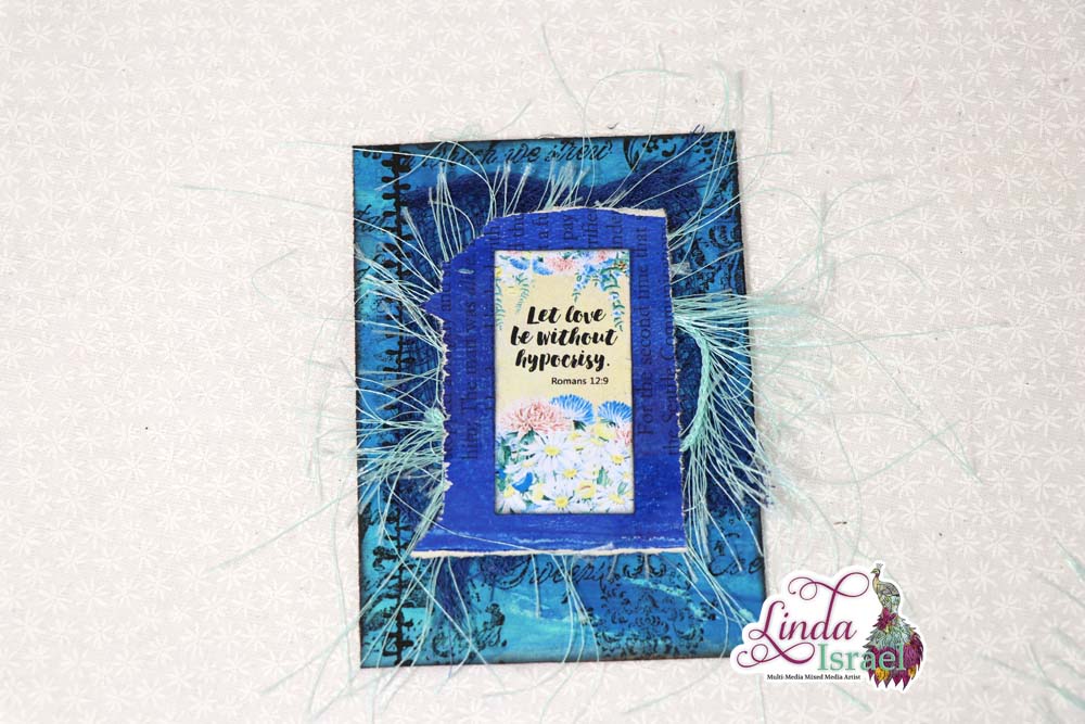 Altered Paperclip Tutorial Using Gel Prints and Stamps