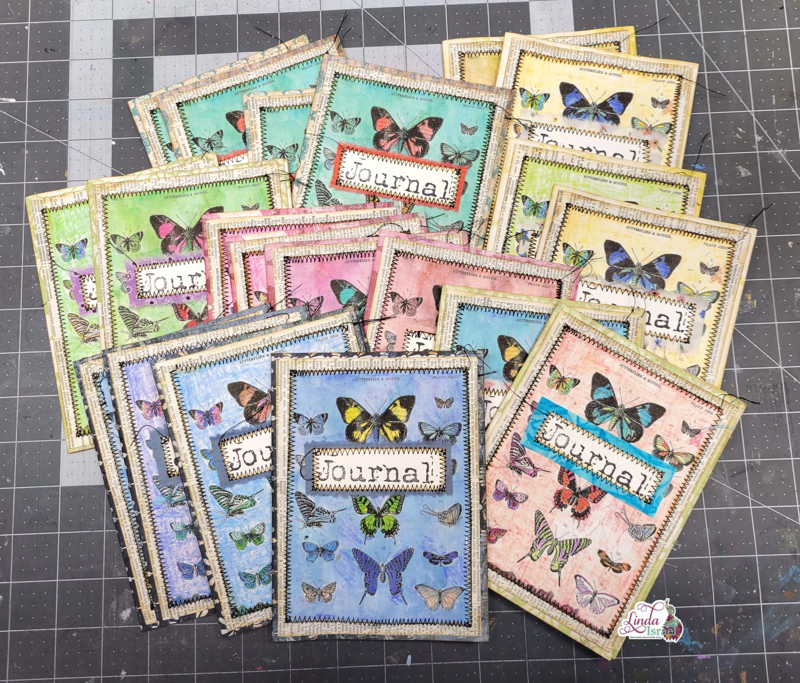 CFF631G Butterfly Collection Rubber Stamp