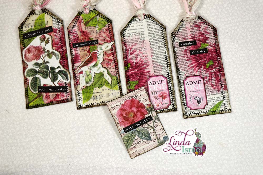 Exquisite Dreamer Junk Mail Tag Tutorial