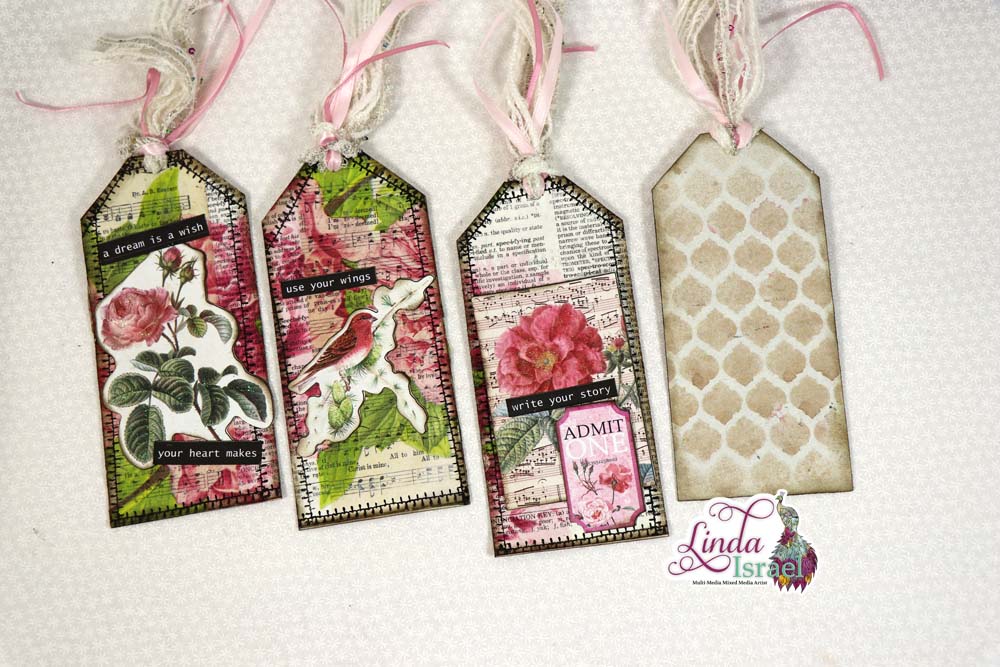 Exquisite Dreamer Junk Mail Tag Tutorial