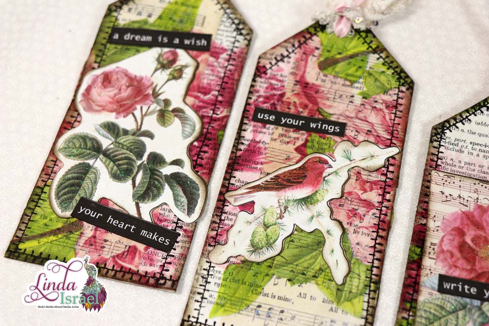 Exquisite Dreamer Junk Mail Tag Tutorial