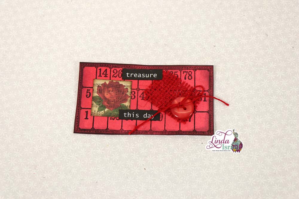 Radiant Red Embellishment Tutorial