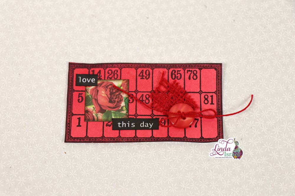 Radiant Red Embellishment Tutorial