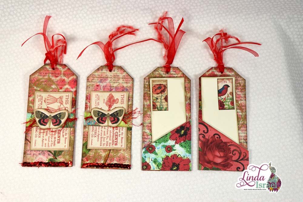 Radiant Red Junk Mail Tag Tutorial