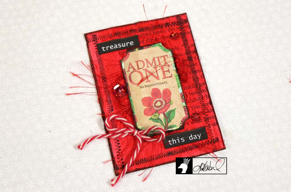 Admit One Altered Paperclip Tutorial