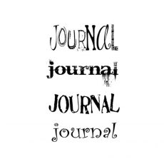 CHF318D Journal QT Rubber Stamps