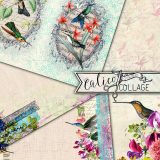 Flittering Gems Printed Journal Kit