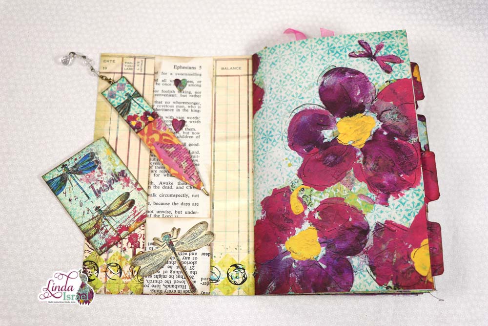 Flip through of Linda's Wisdom Junk Journal