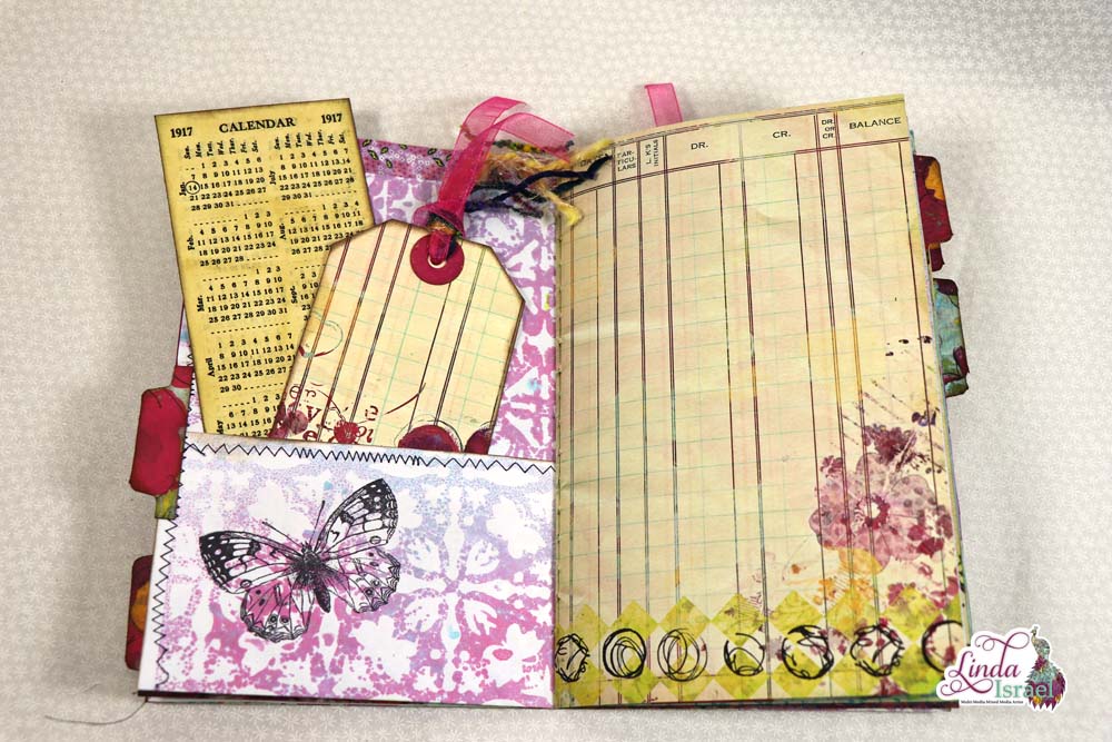 Flip through of Linda's Wisdom Junk Journal