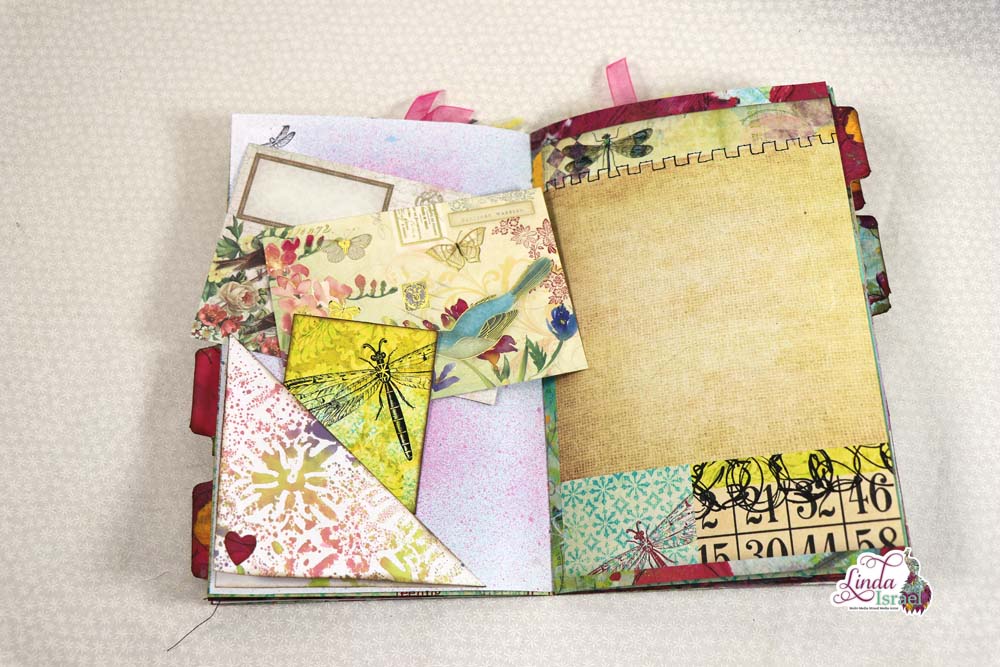 Flip through of Linda's Wisdom Junk Journal