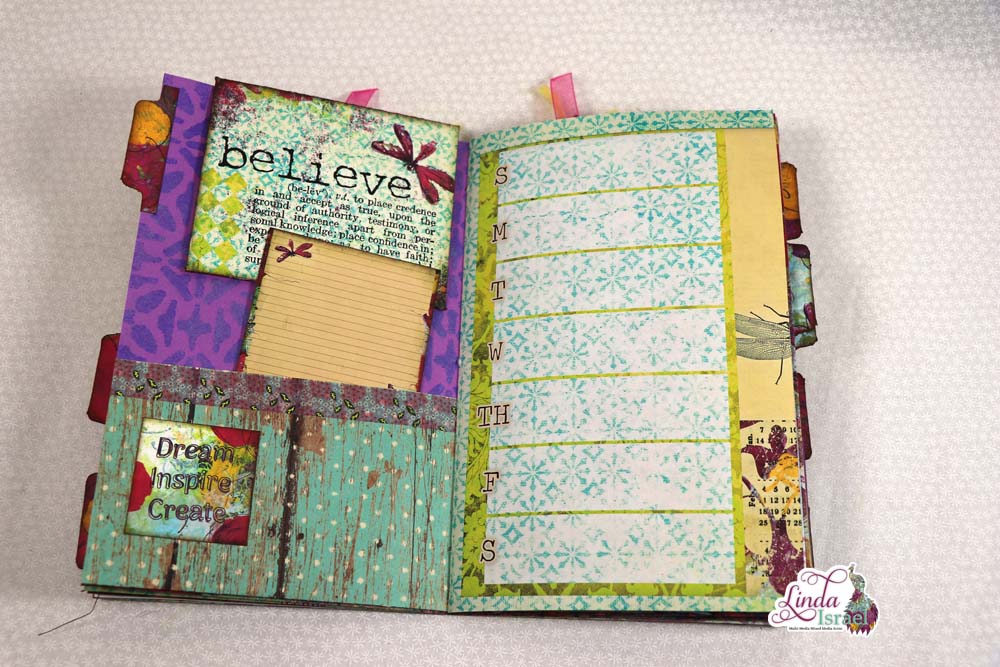 Flip through of Linda's Wisdom Junk Journal