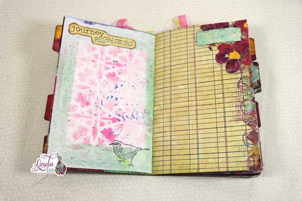 Flip through of Linda's Wisdom Junk Journal