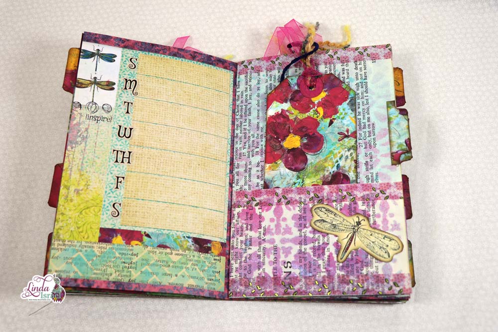 Flip through of Linda's Wisdom Junk Journal