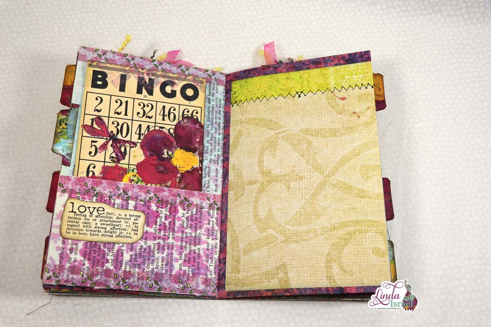 Flip through of Linda's Wisdom Junk Journal