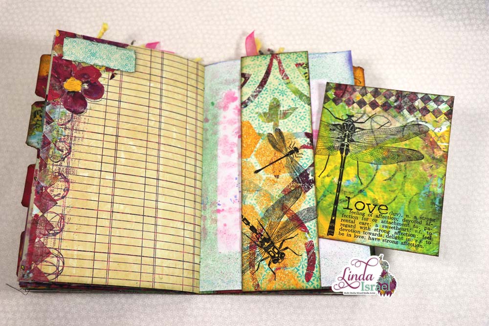 Flip through of Linda's Wisdom Junk Journal