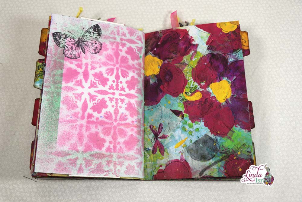 Flip through of Linda's Wisdom Junk Journal