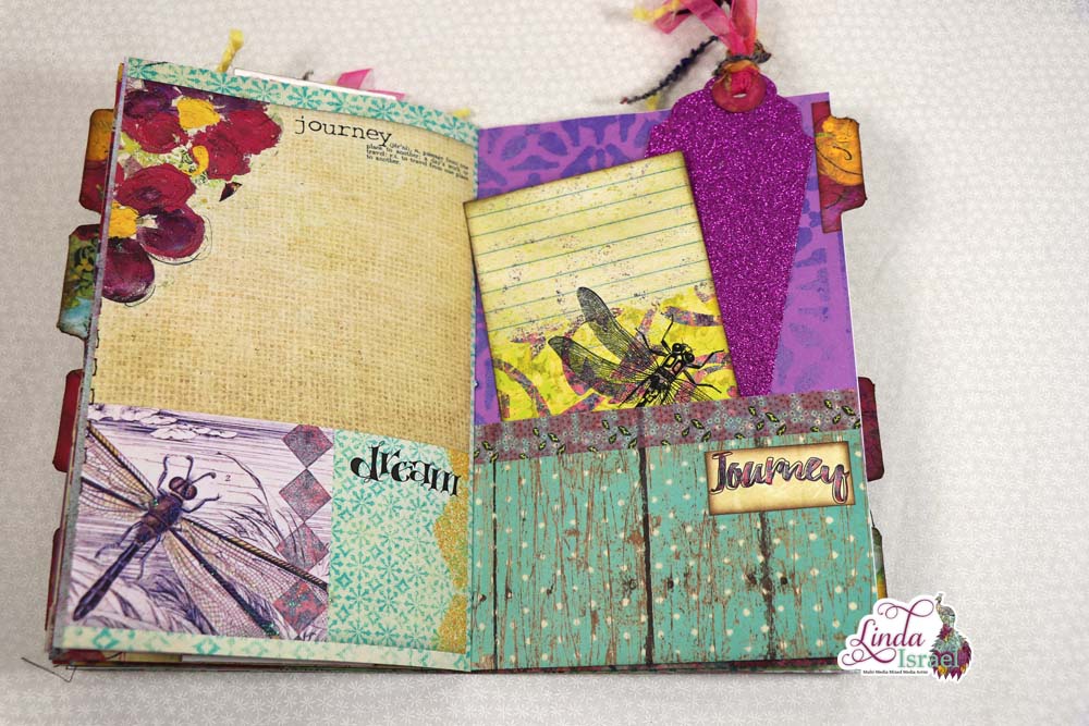 Flip through of Linda's Wisdom Junk Journal