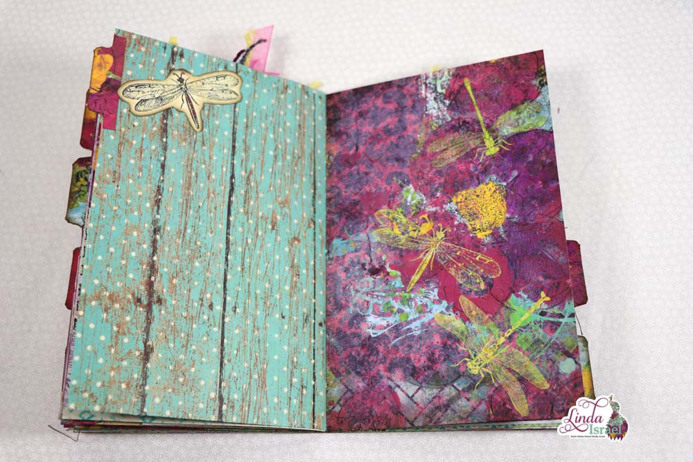 Flip through of Linda's Wisdom Junk Journal