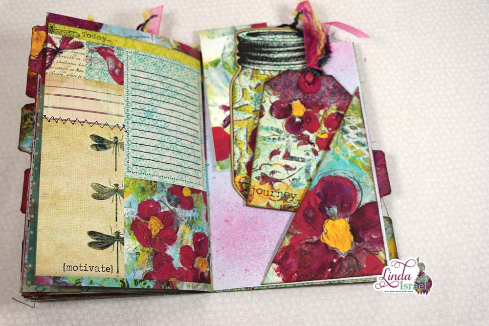 Flip through of Linda's Wisdom Junk Journal