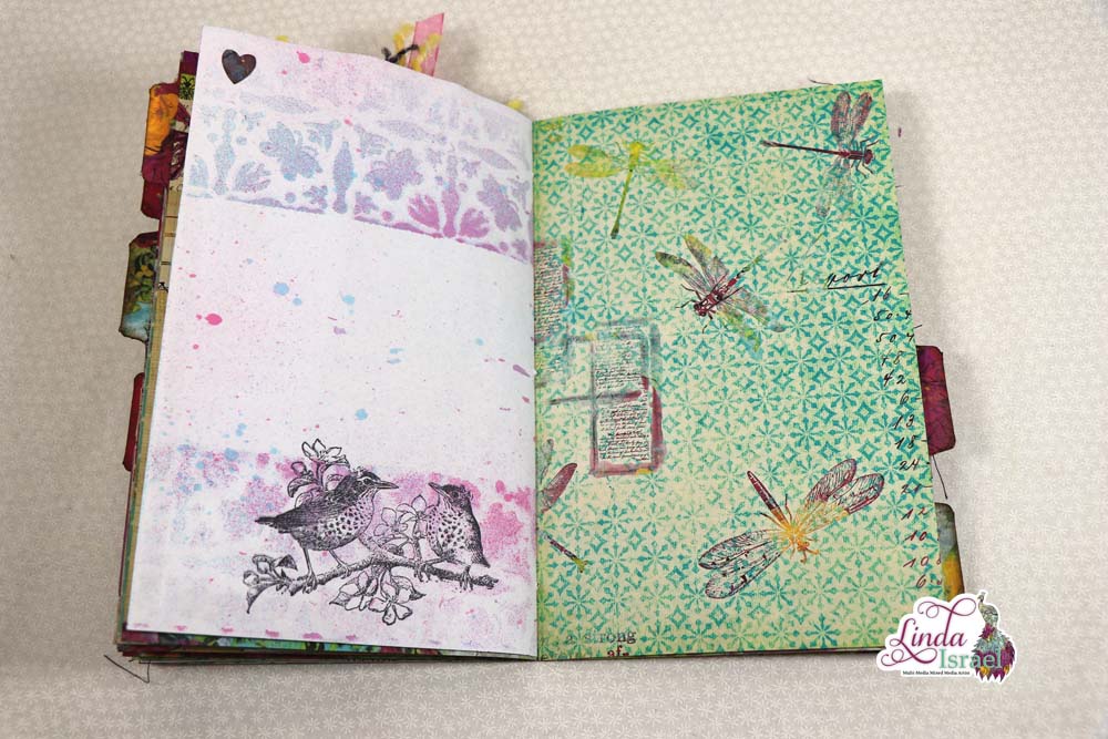 Flip through of Linda's Wisdom Junk Journal