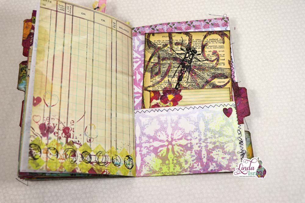 Flip through of Linda's Wisdom Junk Journal