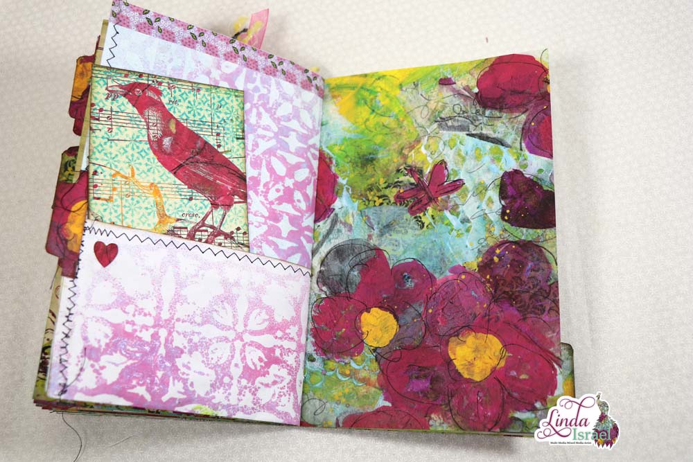 Flip through of Linda's Wisdom Junk Journal