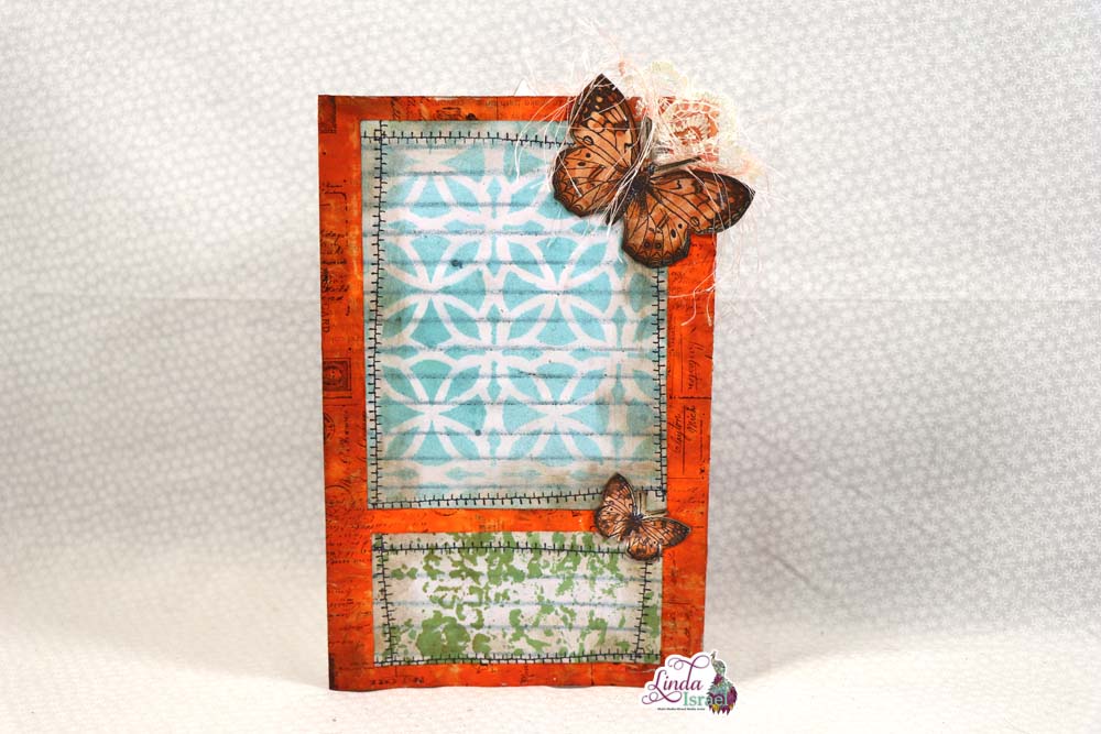 Mixed Media Junk Mail Journal Page Tutorial