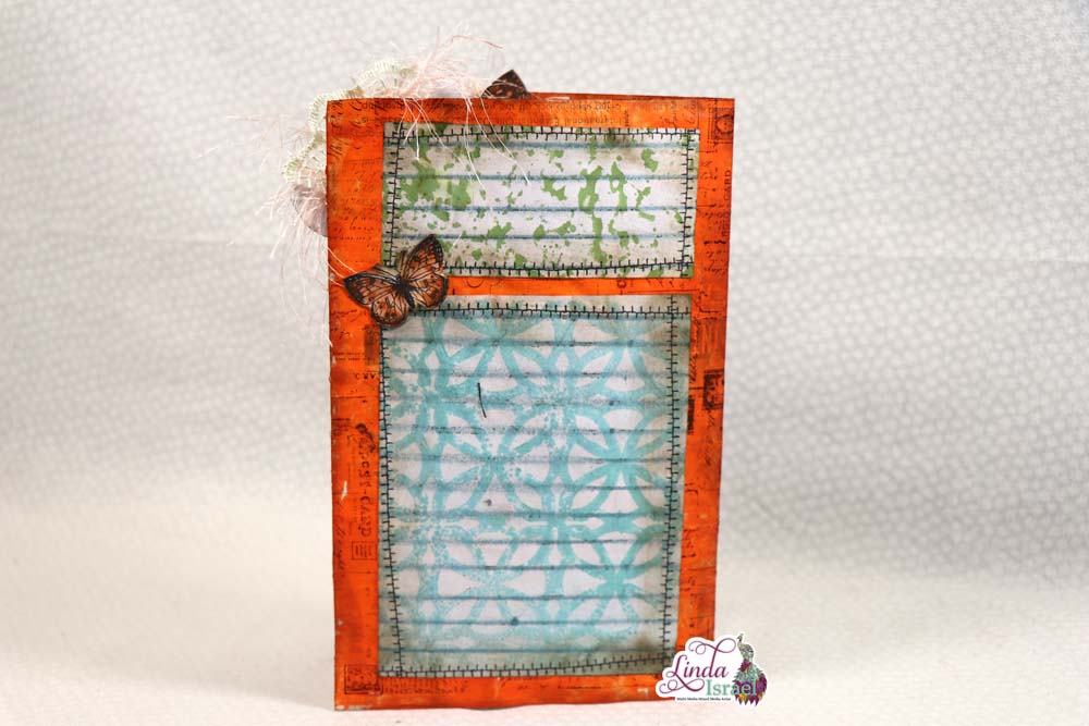 Mixed Media Junk Mail Journal Page Tutorial