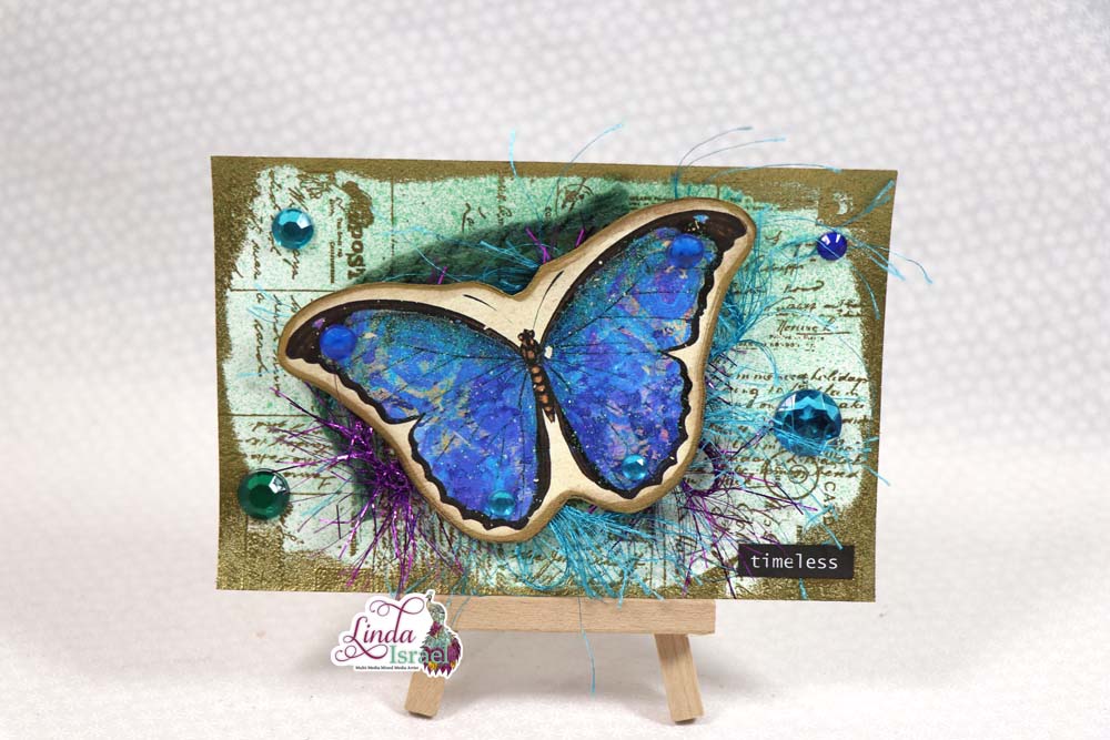 Butterfly Journal Card Tutorial
