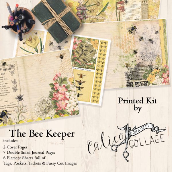 The Bee Keeper Printed Journal Kit