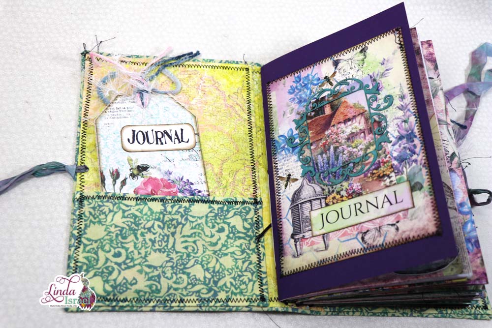 Live Creating a Day Dreaming Junk Journal