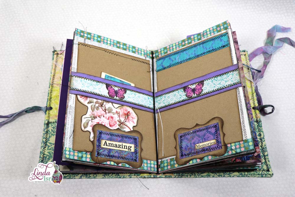 Live Creating a Day Dreaming Junk Journal