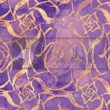 Pink and Purple Ribbon Rose Gel Prints