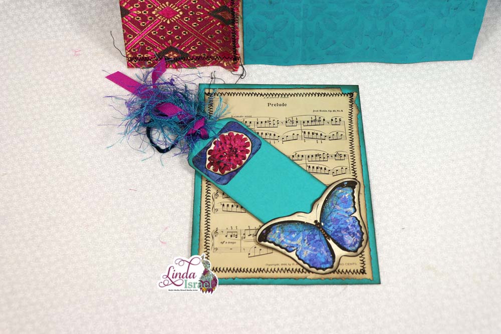 Sari Silk Pocket Journal Page Tutorial