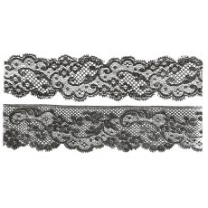 CTM215F Lace Duo Rubber Stamp